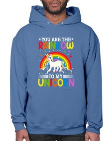 you are the rainbow to my unicorn 562# - unicorn- Hoodie