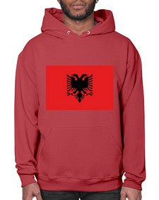 Albania 300# - world flags- Hoodie