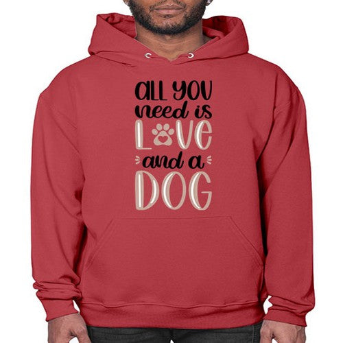 All You Need Is Love Style 36# - dogs- Hoodie