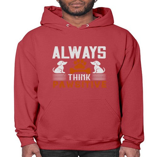 Always Think Pawsitive Style 133# - dogs- Hoodie