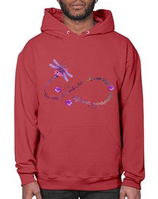 Alzheimer Awareness Dragonfly Remember 1# - alzheimers- Hoodie