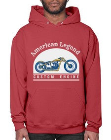 American legend 5# - motorcycle- Hoodie