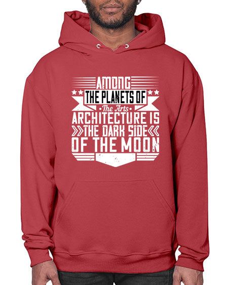 Among the planets of the arts architecture is the dark side of the moon Style 43# - architect- Hoodie