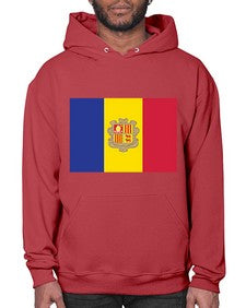Andorra 325# - world flags- Hoodie