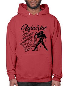 Aquarius 72# - aquarius- Hoodie