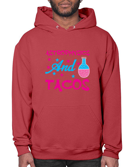 AstrophysicsandTacosScience tshirt design AstrophysicsandTacos Sciencetshirtdesign 290# - general science- Hoodie