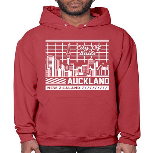 Auckland 377# - cities- Hoodie