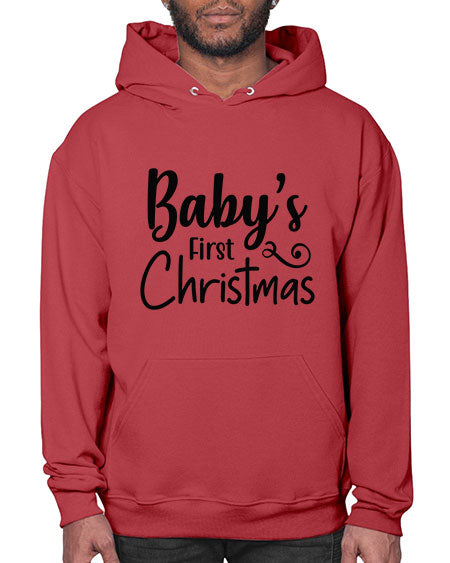 Babys First Christmas 277# - baby- Hoodie