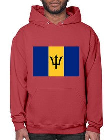 Barbados 410# - world flags- Hoodie