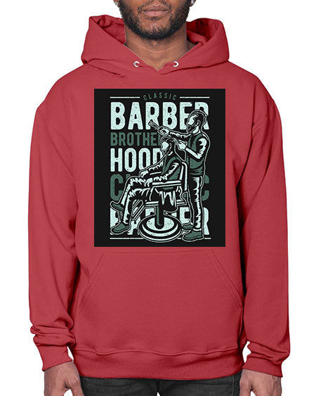 Barber Brotherhood587# - barber- Hoodie