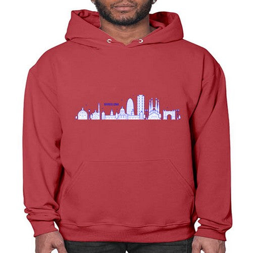 Barcelona 416# - cities- Hoodie