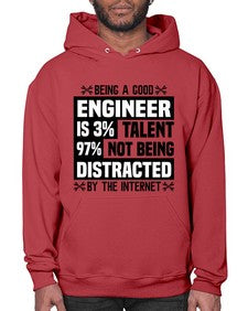 Being a good Style 608# - engineer- Hoodie