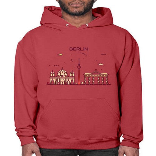 Berlin 447# - cities- Hoodie