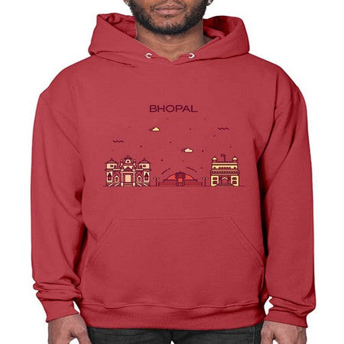 Bhopal 455# - cities- Hoodie