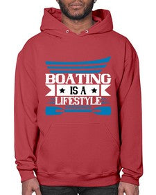 Boating is a lifestyle 52# - boats- Hoodie