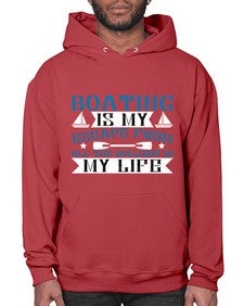 Boating is my escape from all the bullshit in my life 3# - boats- Hoodie