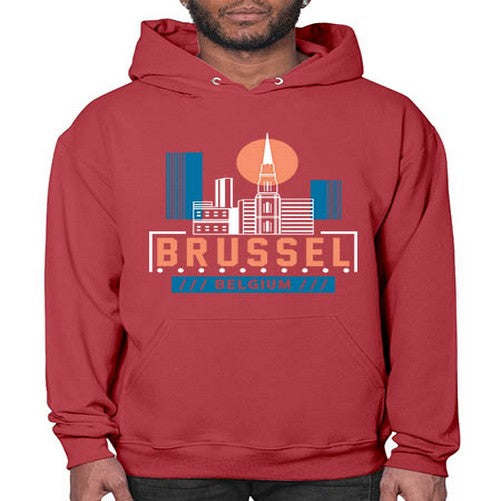 Brussel 504# - cities- Hoodie