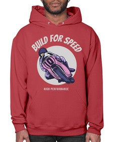 Build for speed 12# - motorcycle- Hoodie