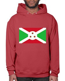 Burundi 523# - world flags- Hoodie