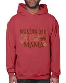 Busy Being A Cat Mama Style 3# - cats- Hoodie