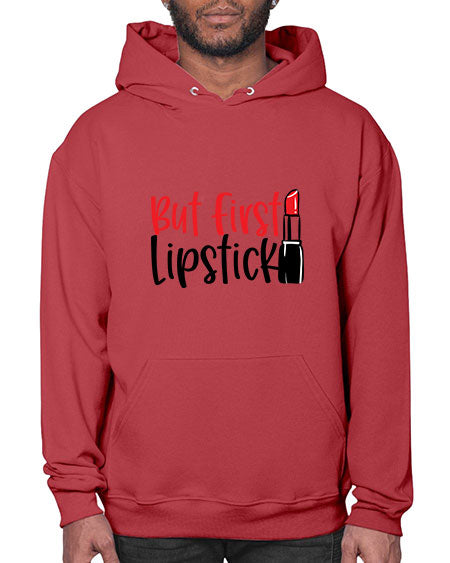 But First Lipstick Style 246# -makeup Hoodie