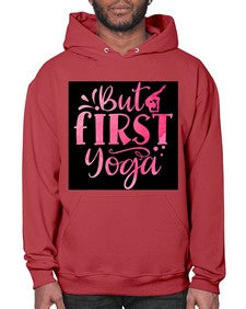 But First Yoga  188# - yoga- Hoodie