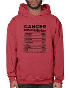 Cancer Nutrition Facts 148# - cancer- Hoodie