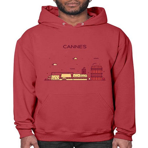 Cannes 545# - cities- Hoodie