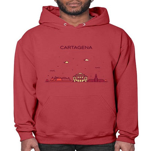 Cartagena 549# - cities- Hoodie