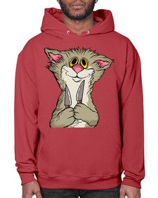 Cat 44# - cartoon animals- Hoodie