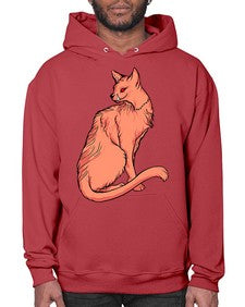 Cat 47# - cartoon animals- Hoodie