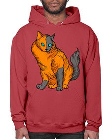Cat 54# - cartoon animals- Hoodie