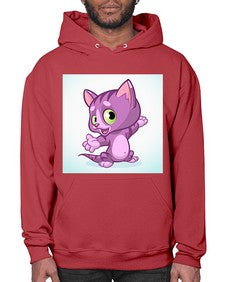 Cat 58# - cartoon animals- Hoodie