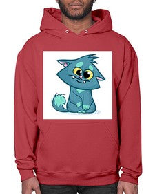 Cat 64# - cartoon animals- Hoodie