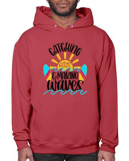 Catching Rays Making Waves Style 49# - summer- Hoodie