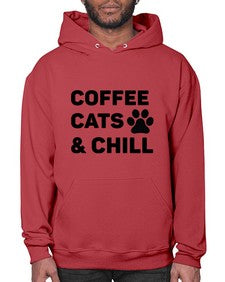 Coffee Cat Style 41# - cats- Hoodie