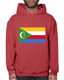 Comoros 612# - world flags- Hoodie