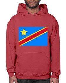 Congo Democratic Republic of the 613# - world flags- Hoodie