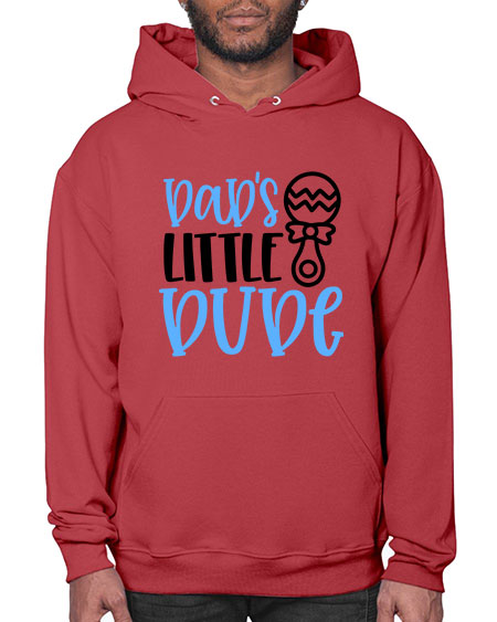 Dads Little Dude Style 301# - baby- Hoodie