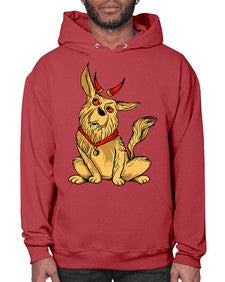 Dog 91# - cartoon animals- Hoodie