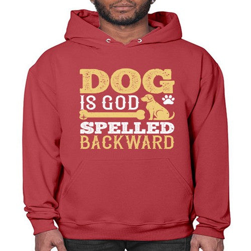 Dog is God spelled backward Style 129# - dogs- Hoodie