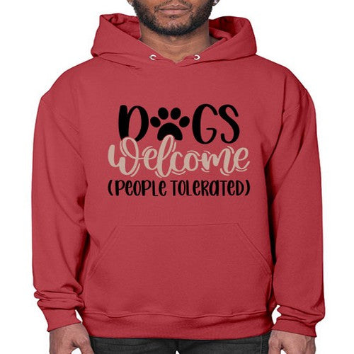 Dogs Welcome Style 21# - dogs- Hoodie