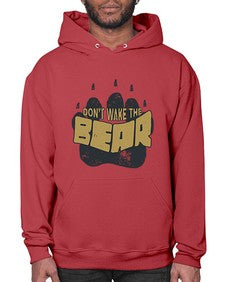 Dont wake the bear 4# - cartoon animals- Hoodie