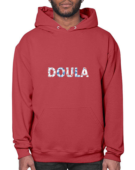 Doulashirtfloralbirthteamgift728# - doubla- Hoodie