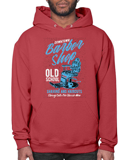 Downtown Barbershop730# - barber- Hoodie