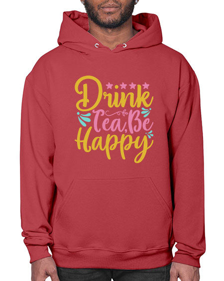 Drink tea be happy Style 67# - summer- Hoodie