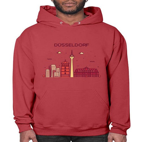 Dusseldorf 698# - cities- Hoodie