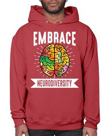 EmbraceNeurodiversityAwarenessTshirt 133# - alzheimers- Hoodie