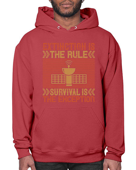 Extinction is the rule Survival is the exception 294# - general science- Hoodie