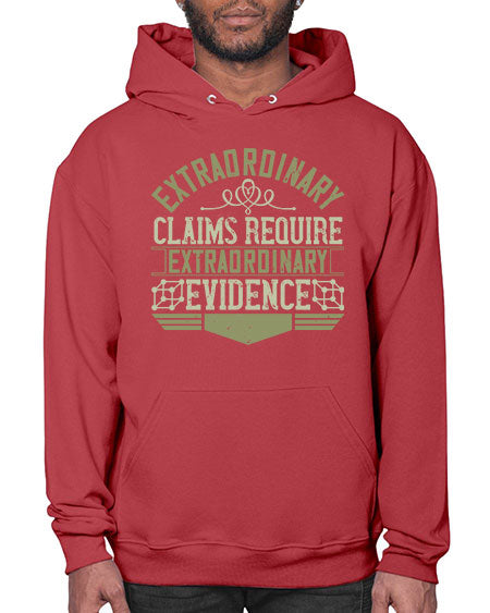 Extraordinary claims require extraordinary evidence 293# - general science- Hoodie